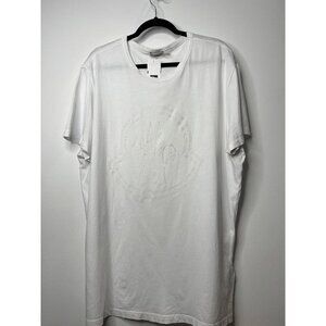 Moncler Bell Logo Print T-Shirt White Men’s 3XL $315